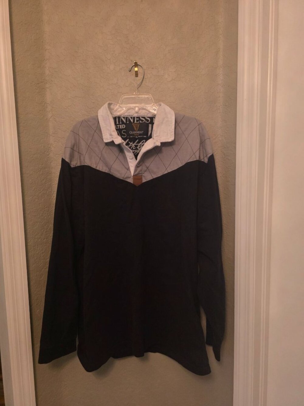 Guinness Men's Dublin Ireland Long Sleeve Pullover Heavy Weight Shirt 3XL